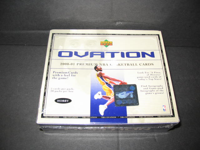 2000/01 Upper Deck Ovation Basketball Box (Hobby)