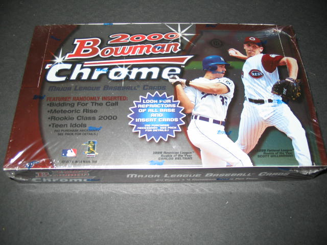 2000 Bowman Chrome Baseball Box (Hobby)
