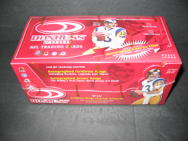 2000 Donruss Football Jumbo Box (Hobby) (18/16)