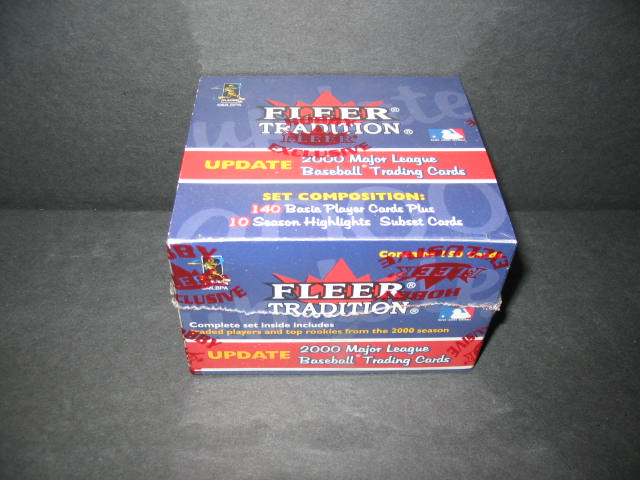 2000 Fleer Tradition Baseball Update Factory Set