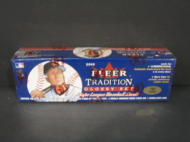 2000 Fleer Tradition Baseball Glossy Factory Set