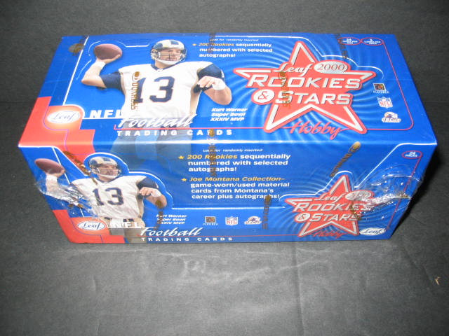 2000 Leaf Rookies & Stars Football Box (Hobby) (24/5)