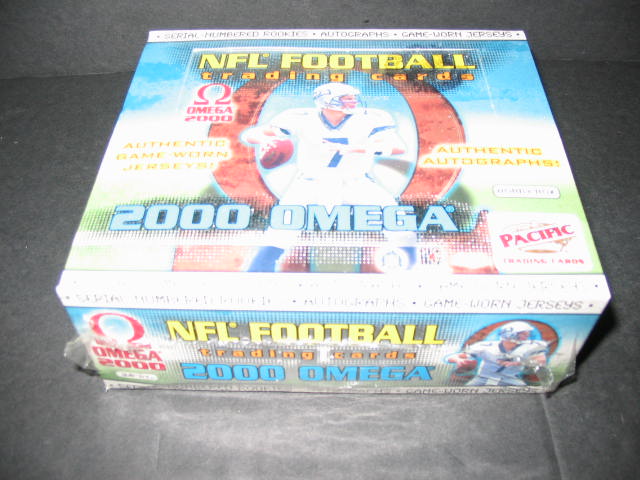 2000 Pacific Omega Football Box