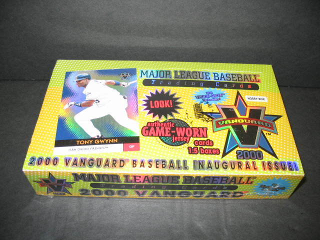 2000 Pacific Vanguard Baseball Box (Hobby)