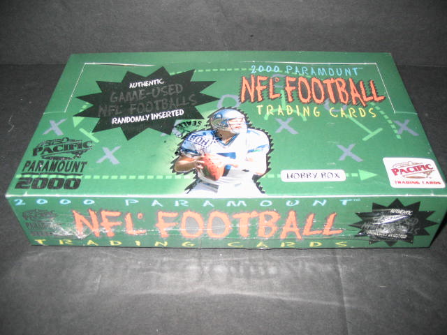 2000 Pacific Paramount Football Box (Hobby)