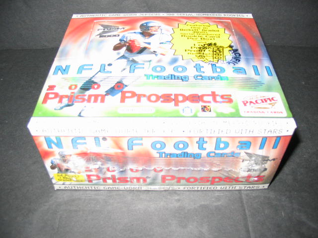 2000 Pacific Prism Prospects Football Box (Hobby)