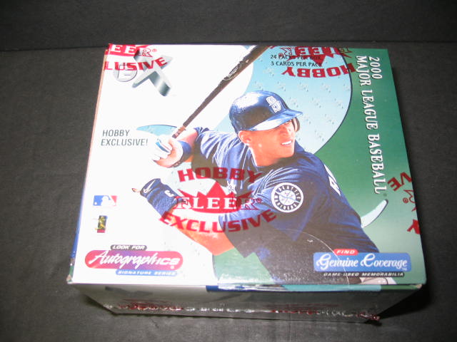 2000 Fleer Skybox EX Baseball Box (Hobby)