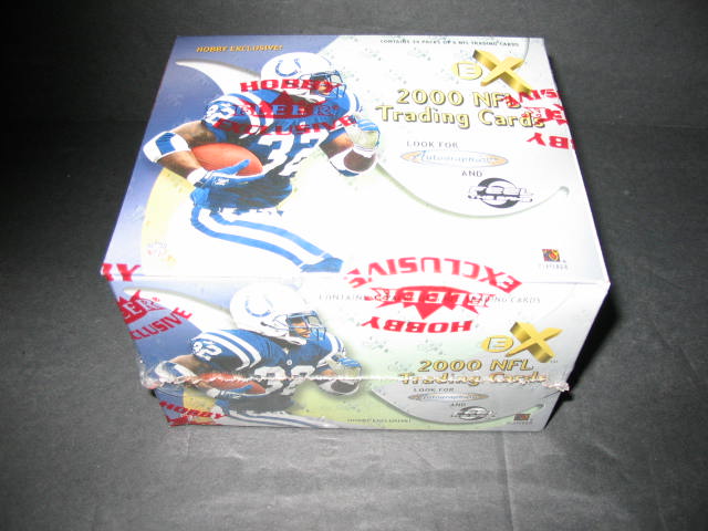 2000 Fleer E-X Football Box (Hobby)