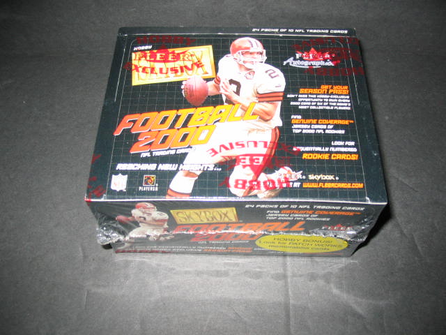 2000 Fleer Skybox Football Box (Hobby)