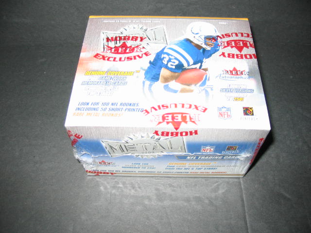 2000 Fleer Skybox Metal Football Box (Hobby)