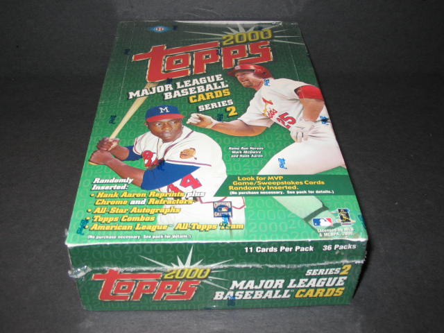 2000 Topps Baseball Series 2 Box (Hobby)