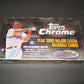 2000 Topps Chrome Baseball Series 1 Box (Hobby)
