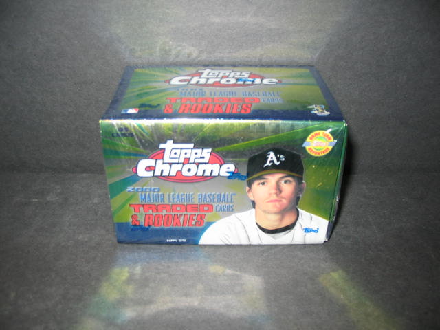 2000 Topps Chrome Baseball Traded & Rookies Factory Set (HTA)