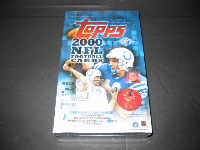 2000 Topps Football Box (Hobby) (36/10)