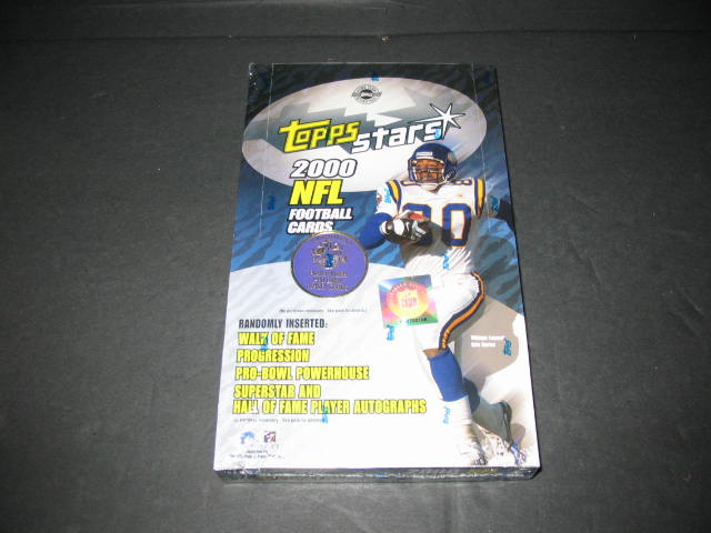 2000 Topps Stars Football Box (HTA) (24/6)