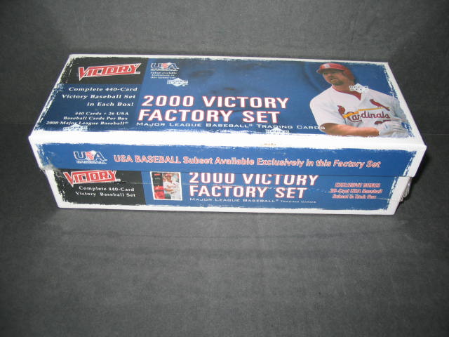 2000 Upper Deck Victory Baseball Factory Set