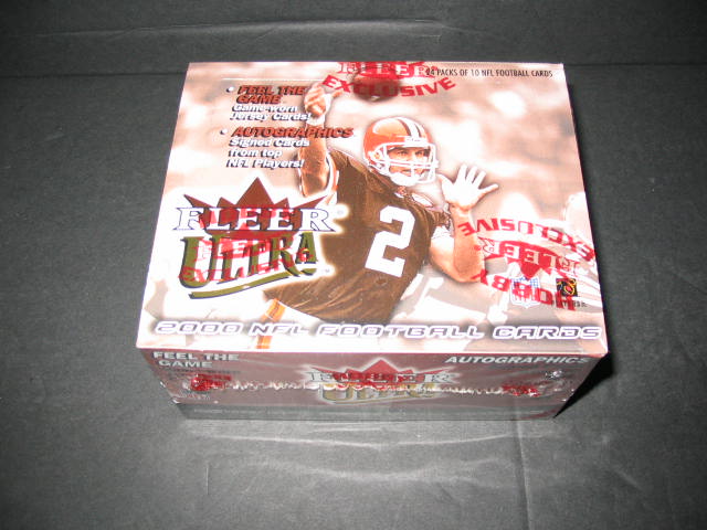 2000 Fleer Ultra Football Box (Hobby) (24/10)