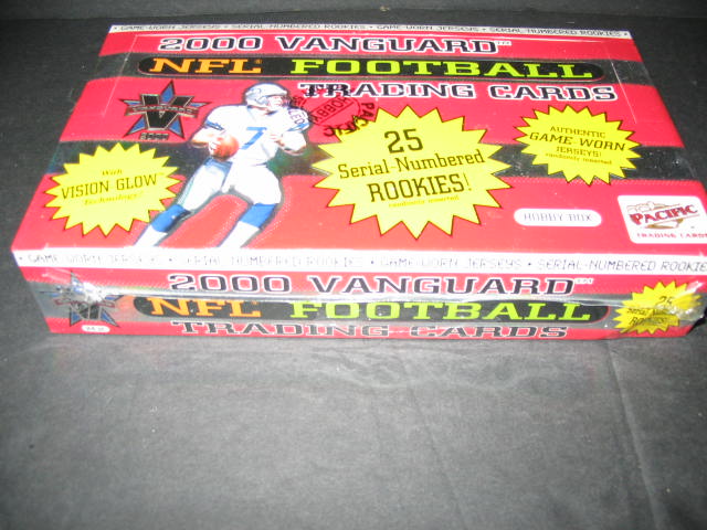2000 Pacific Vanguard Football Box (Hobby)