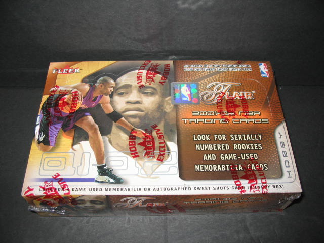 2001/02 Fleer Flair Basketball Box (Hobby)