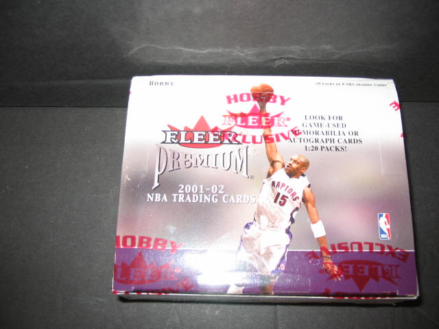 2001/02 Fleer Premium Basketball Box (Hobby)