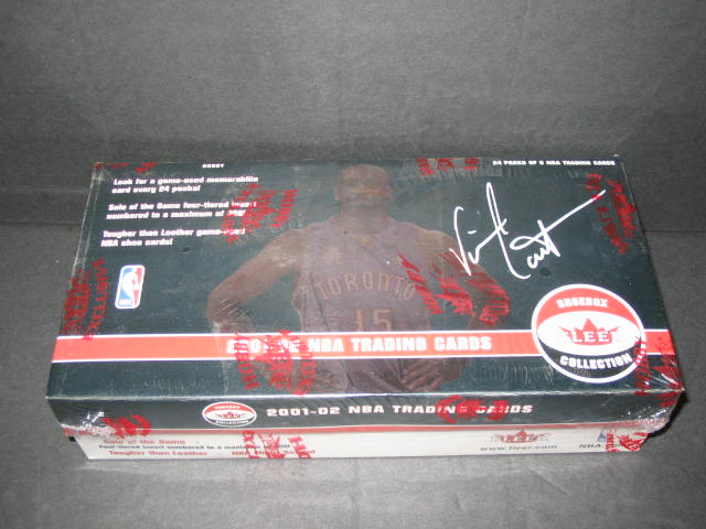 2001/02 Fleer Shoebox Basketball Box