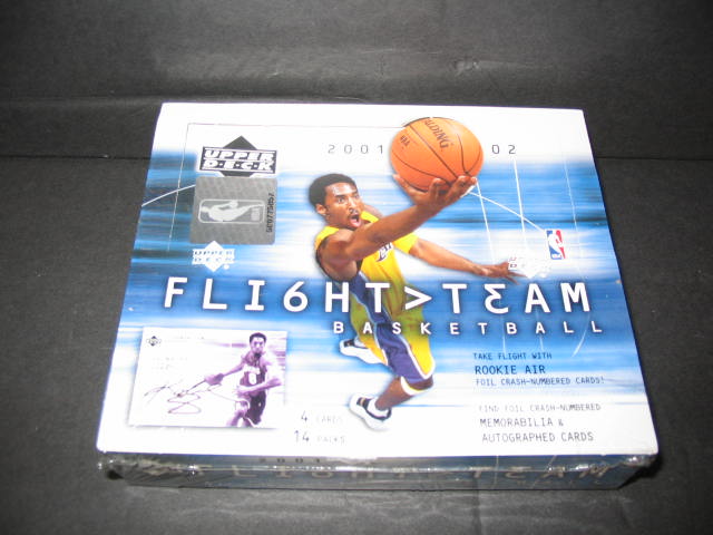 2001/02 Upper Deck Flight Team Basketball Box (Hobby)