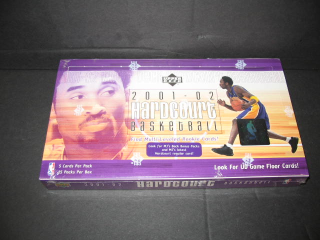 2001/02 Upper Deck Hardcourt Basketball Box (Hobby)