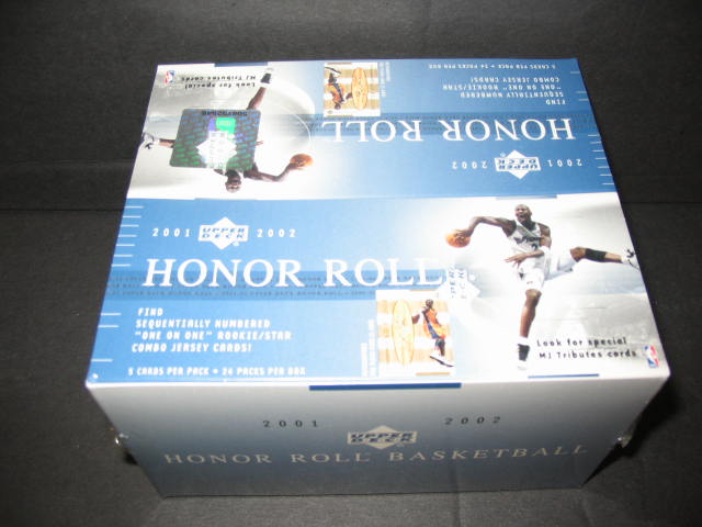 2001/02 Upper Deck Honor Roll Basketball Box (Hobby)