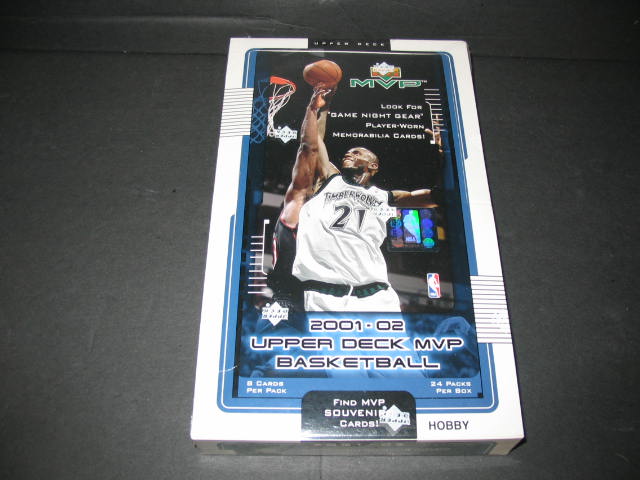 2001/02 Upper Deck MVP Basketball Box (Hobby)
