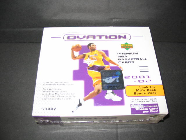 2001/02 Upper Deck Ovation Basketball Box (Hobby)
