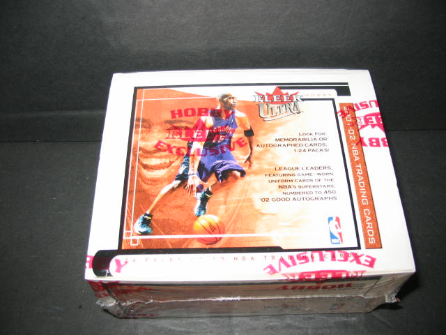 2001/02 Fleer Ultra Basketball Box (Hobby)