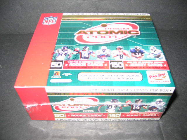 2001 Pacific Atomic Football Box (Hobby)