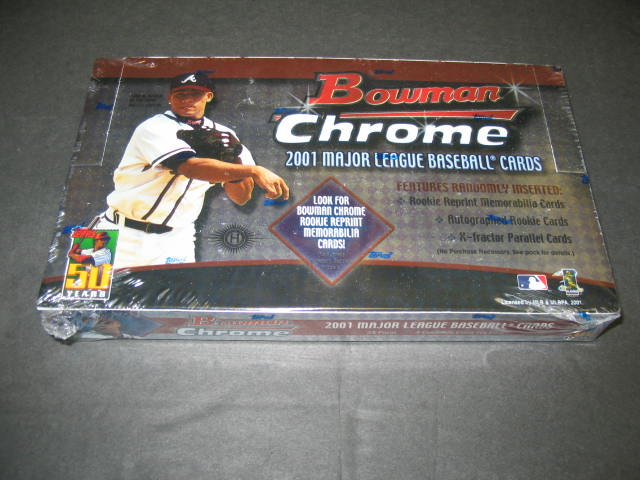 2001 Bowman Chrome Baseball Box (Hobby)