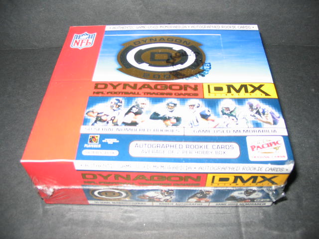 2001 Pacific Dynagon DMX Football Box (Hobby)