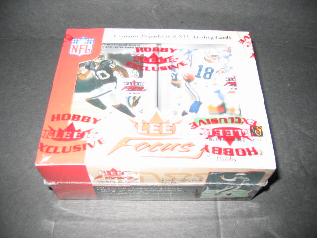 2001 Fleer Focus Football Box (Hobby)