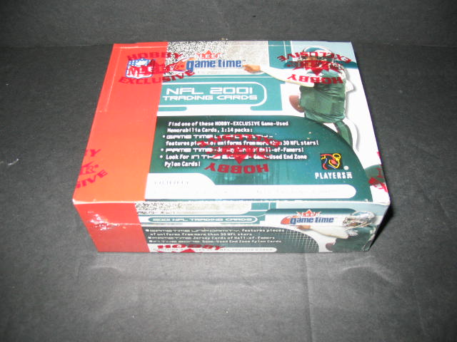 2001 Fleer Game Time Football Box (Hobby)
