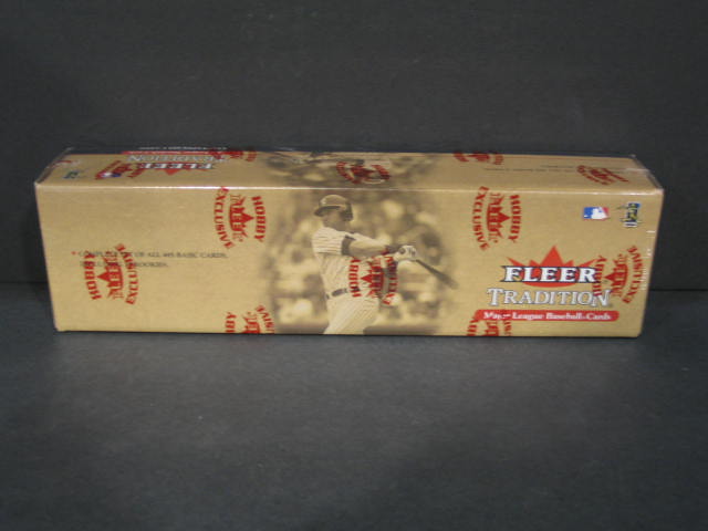 2001 Fleer Tradition Baseball Factory Set (Hobby)
