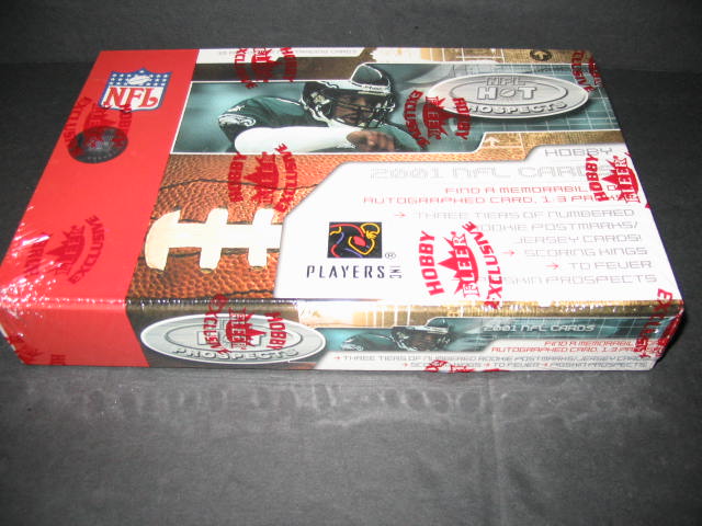 2001 Fleer Hot Prospects Football Box (Hobby)