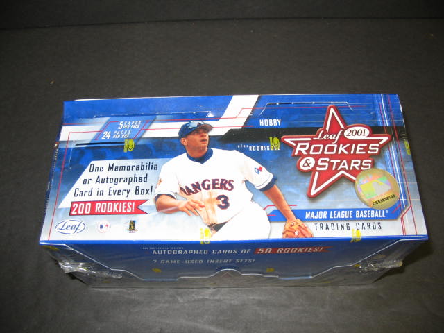 2001 Leaf Rookies & Stars Baseball Box (Hobby)