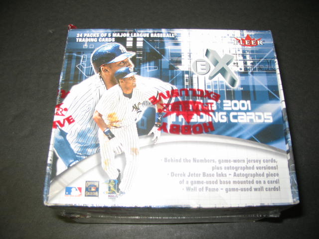 2001 Fleer E-X Baseball Box (Hobby)