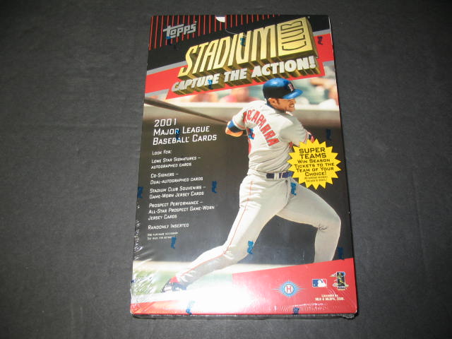 2001 Topps Stadium Club Baseball Box (Hobby)