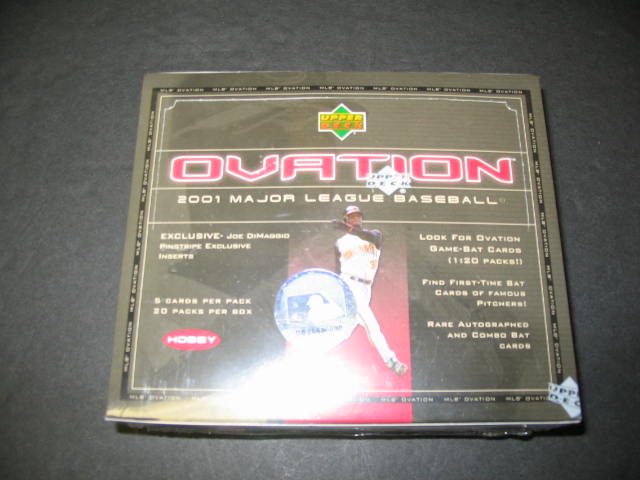 2001 Upper Deck Ovation Baseball Box (Hobby)