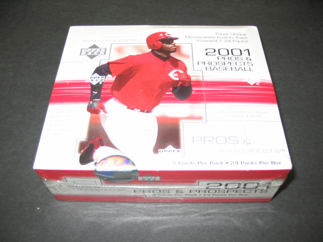 2001 Upper Deck Pros & Prospects Baseball Box (Hobby)