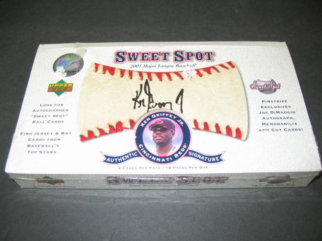 2001 Upper Deck Sweet Spot Baseball Box (Hobby)