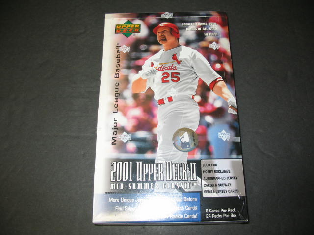 2001 Upper Deck Baseball Series 2 Box (Hobby)