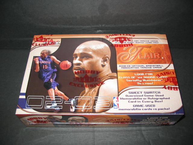 2002/03 Fleer Flair Basketball Box (Hobby)