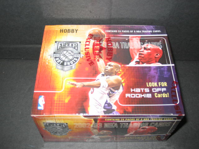 2002/03 Fleer Hot Shots Basketball Box (Hobby)