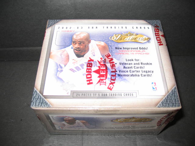 2002/03 Fleer Showcase Basketball Box (Hobby)