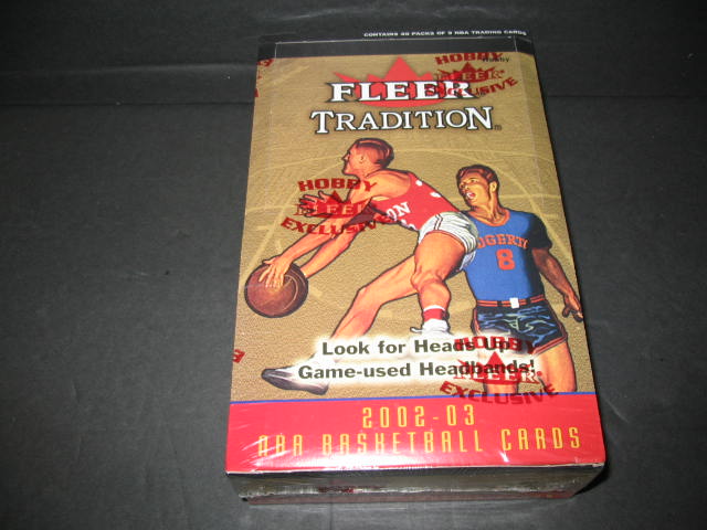 2002/03 Fleer Tradition Basketball Box (Hobby)