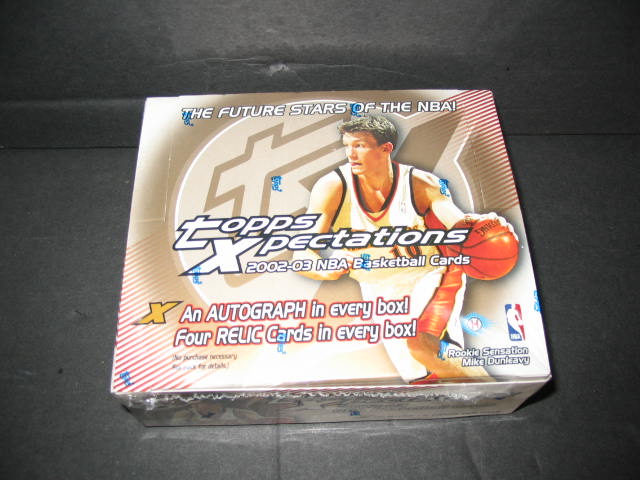 2002/03 Topps Xpectations Basketball Box (Hobby)